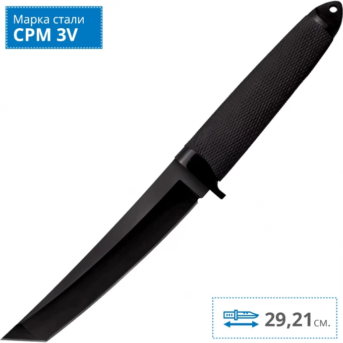 Нож COLD STEEL 3V MASTER TANTO CS_13QBN Нож COLD STEEL 3V MASTER TANTO CS_13QBN